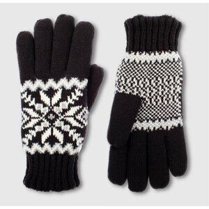 Isotoner - Women's Winter Gloves - Black - 1SZ